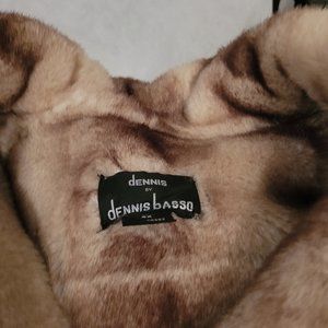 Dennis Basso by Dennis Basso faux fur overcoat
